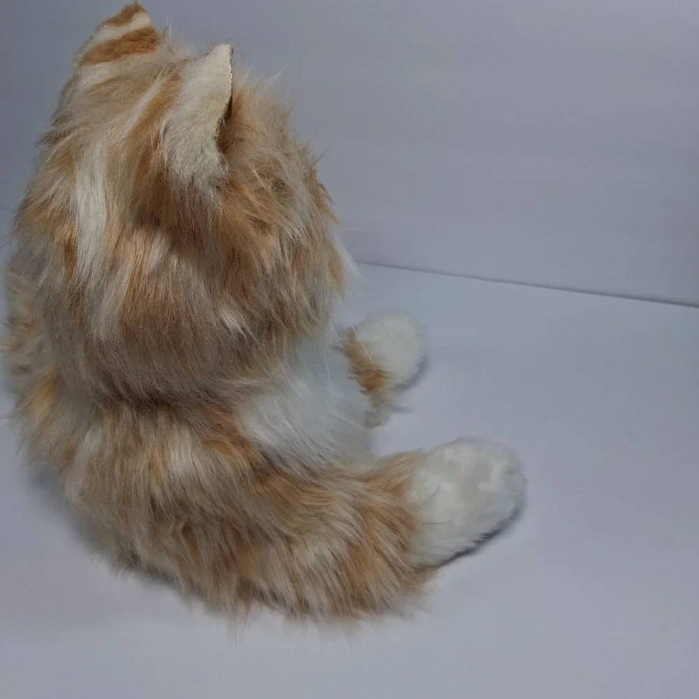 Animated Orange Tabby Cat Interactive Lifelike Joy For All Companion Pet